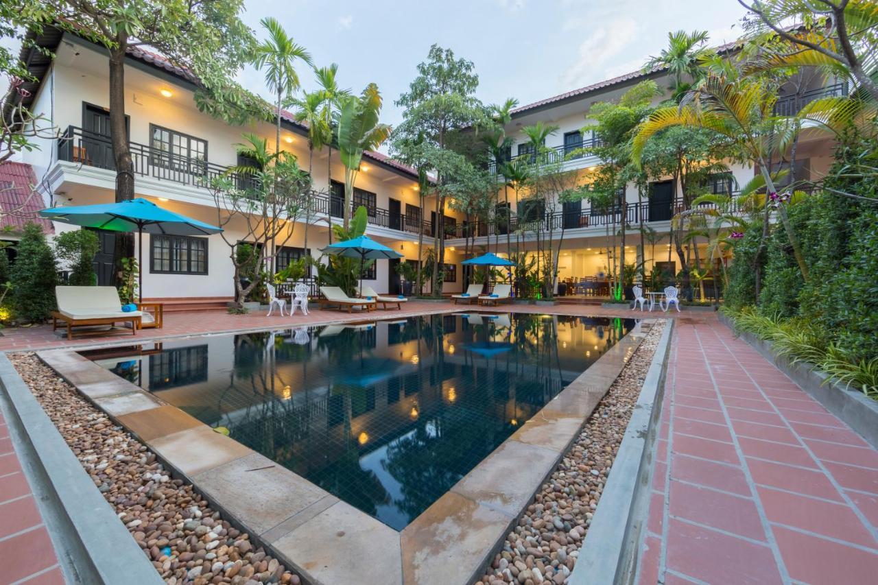 洱湾精品酒店wind Boutique Hotel Ciudad de Siem Riep Exterior foto
