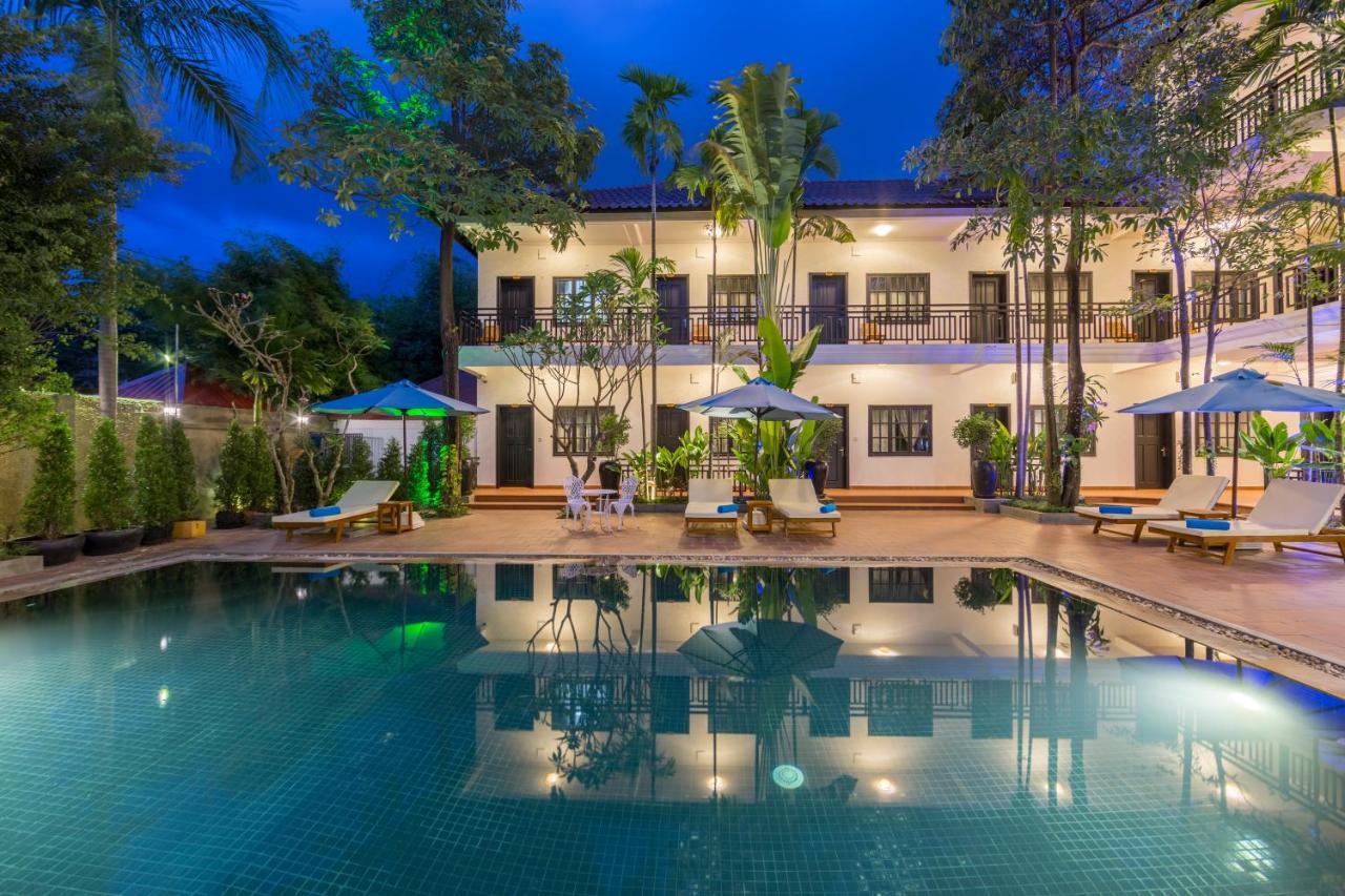 洱湾精品酒店wind Boutique Hotel Ciudad de Siem Riep Exterior foto