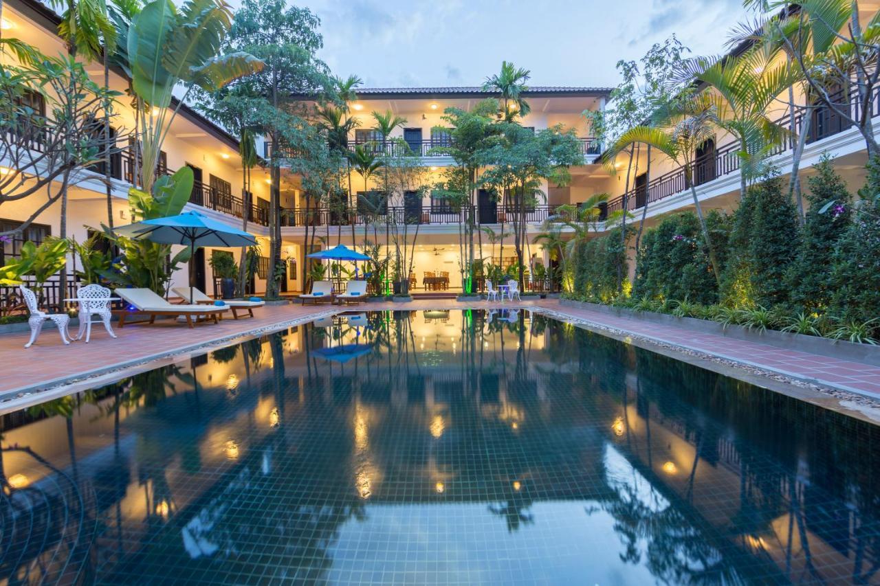 洱湾精品酒店wind Boutique Hotel Ciudad de Siem Riep Exterior foto