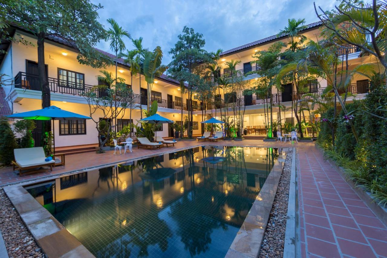 洱湾精品酒店wind Boutique Hotel Ciudad de Siem Riep Exterior foto